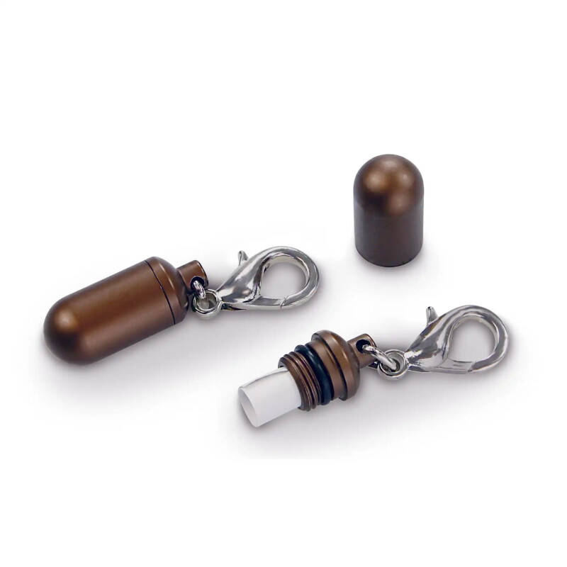 Wolters Aluminium-Adresshülse braun 1,2 cm