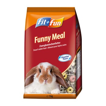 Funny Meal for dwarf rabbits