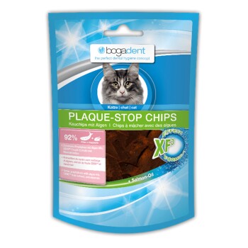 Plaque-Stop Chips Katze 50g Fisch