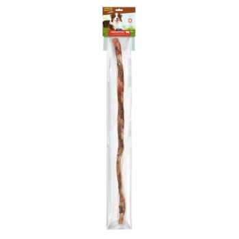 Hundekau-Stick in klarer Verpackung mit einem braunen Header, der ein Hundebild und den Text 'MultiFit Naturals' zeigt.