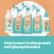 Entdecken Sie unsere Tierpflegeprodukte & Ergänzungsfuttermittel, mit verschiedenen GREEN HERO-Flaschen und Behältern auf einem türkisfarbenen Hintergrund.