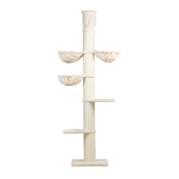 RHR Quality Kratzbaum Maine Coon Tower Plus creme/ beige