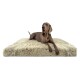 ® Orthopädische Hundematratze PITT Shaggy ORTHO PLUS beige 1,2 m, 13 cm, 90 cm