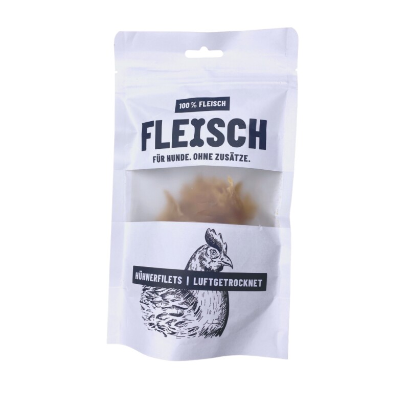 SCHNAUZE & CO. FLEISCH Hühnerbrustfilet Luftgetrocknet 75g