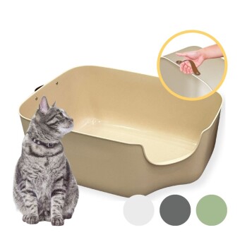 PIUPET Katzentoilette beige