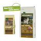 Hundfutterverpackung mit "Real Nature Wilderness Adult Wide Savannah" mit Wildschwein, Lamm und Ente. Der Text hebt den Fleischanteil von 70% hervor.