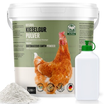 Kieselgur Pulver inkl. Stäuberflasche 4,2 kg
