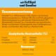 Verpackung für Haustierfutter mit Huhn und Gemüse, die Zutaten, Nährwertanalyse und einen Energiegehalt von 363 kcal/100g auflistet.