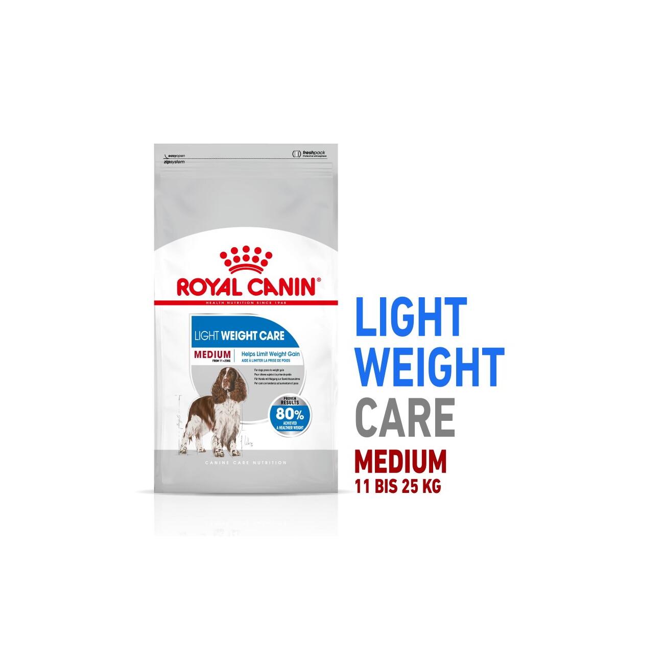 Royal Canin Medium Light Weight Care - Sparpaket: 2 x 12 kg Hundefutter trocken - Image 3