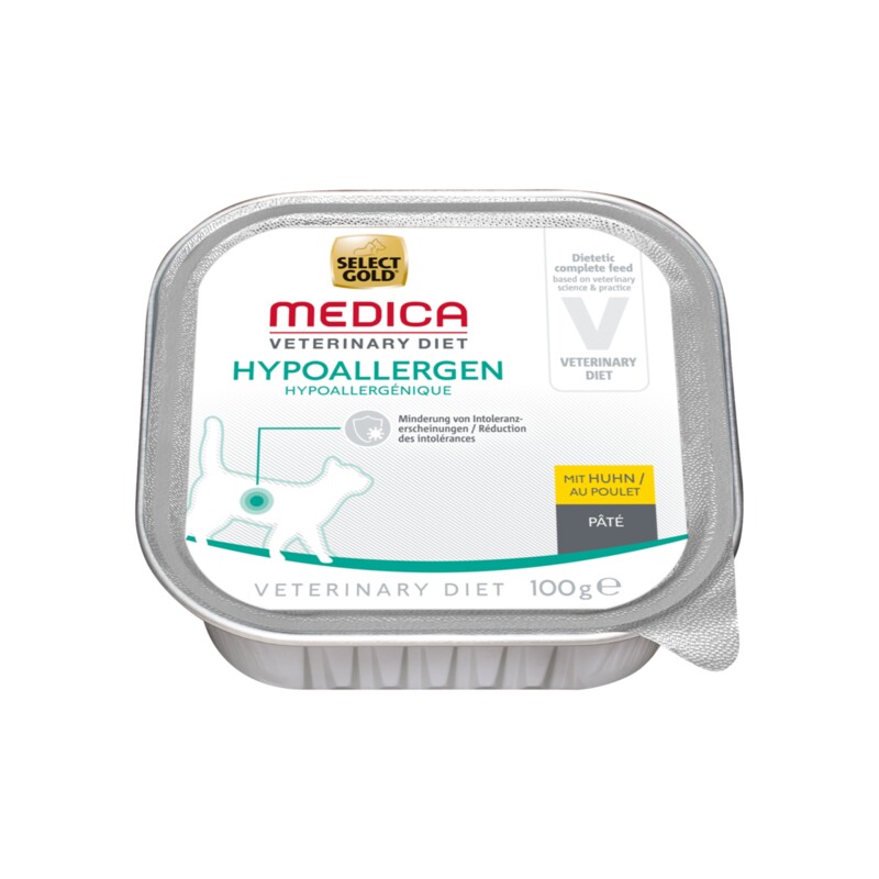 SELECT GOLD Medica Hypoallergeen 16x100g kip 16x100 g