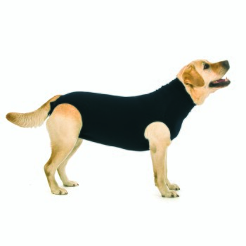 Hundebody Recovery Suit schwarz L