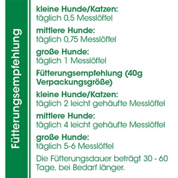 cdVet Nervennahrung Produktbild, das Vorteile für nervöse Haustiere zeigt, bietet Stressunterstützung bei gleichzeitiger Wachsamkeit.