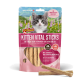 DeliBest KITTEN VITAL STICKS Tüte mit Kätzchen-Foto, sichtbare Stick-Leckerlis; Text: Mit wichtigen Vitaminen, 85% Fleischanteil