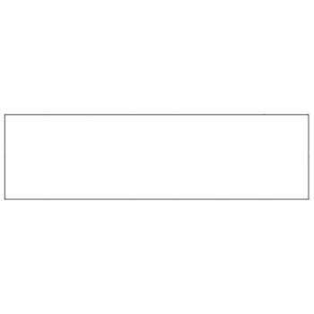 Leerer weißer Raum mit einem dünnen schwarzen Rand, ohne sichtbaren Text oder Bilder.