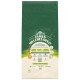 Green bag of James Wellbeloved pet food, 15 kg, featuring text about natural ingredients, hypoallergenic properties, and health benefits.