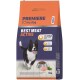 Premiere I love my dog Adult Best Meat Active dog food bag with 44% poultry, 17% fat, and a Border Collie image, 12kg.