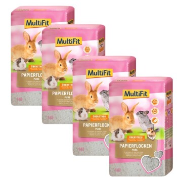 MultiFit Flocons de papier Pure 4x14 l