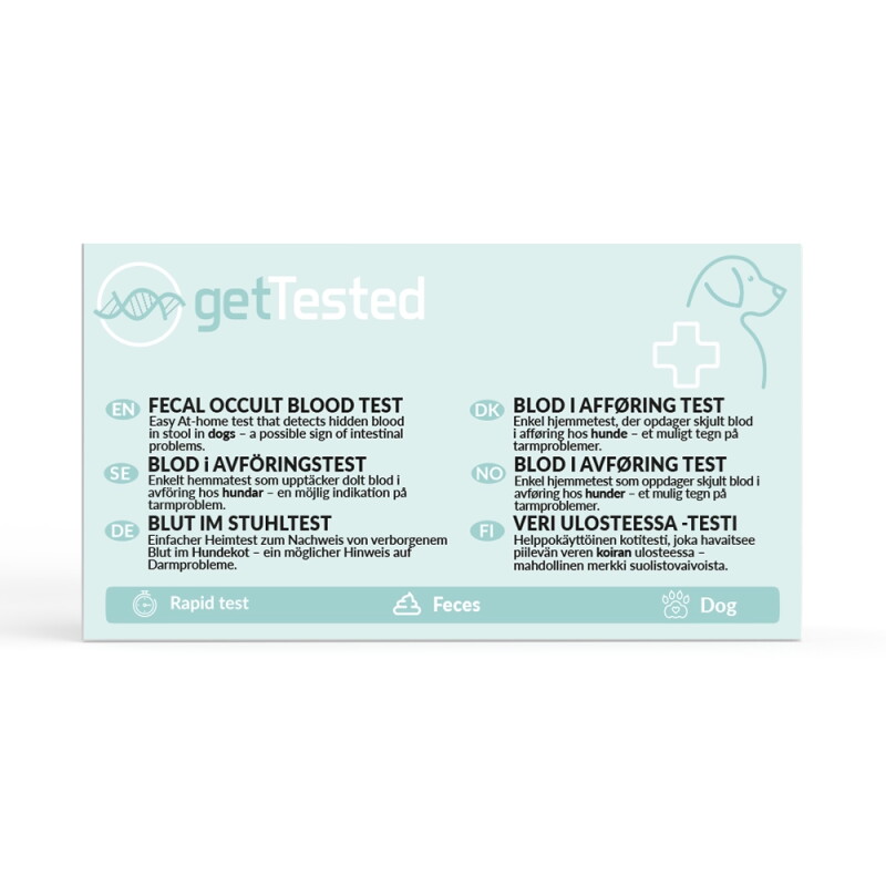 GetTested Okkultblut-Test für Hunde