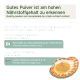 Haustier-Supplement-Pulver, das einen hohen Nährstoffgehalt, Glycosaminoglykane und Omega-3- & 6-Vorteile für die Gelenkgesundheit zeigt.