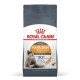 Royal Canin Hair & Skin cat food bag, featuring a fluffy cat image, claims to support healthy skin and shiny coat, with proven results.