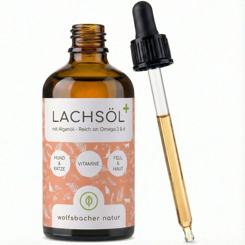 Wolfsbacher Natur Lachsöl PLUS 100 ml