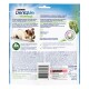 Sac bleu Purina Dentalife ActivFresh montrant un petit chien mâchant un bâtonnet dentaire vert, nom du produit visible.