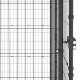 Outdoor-Hundezwinger Stahl mit Dach
