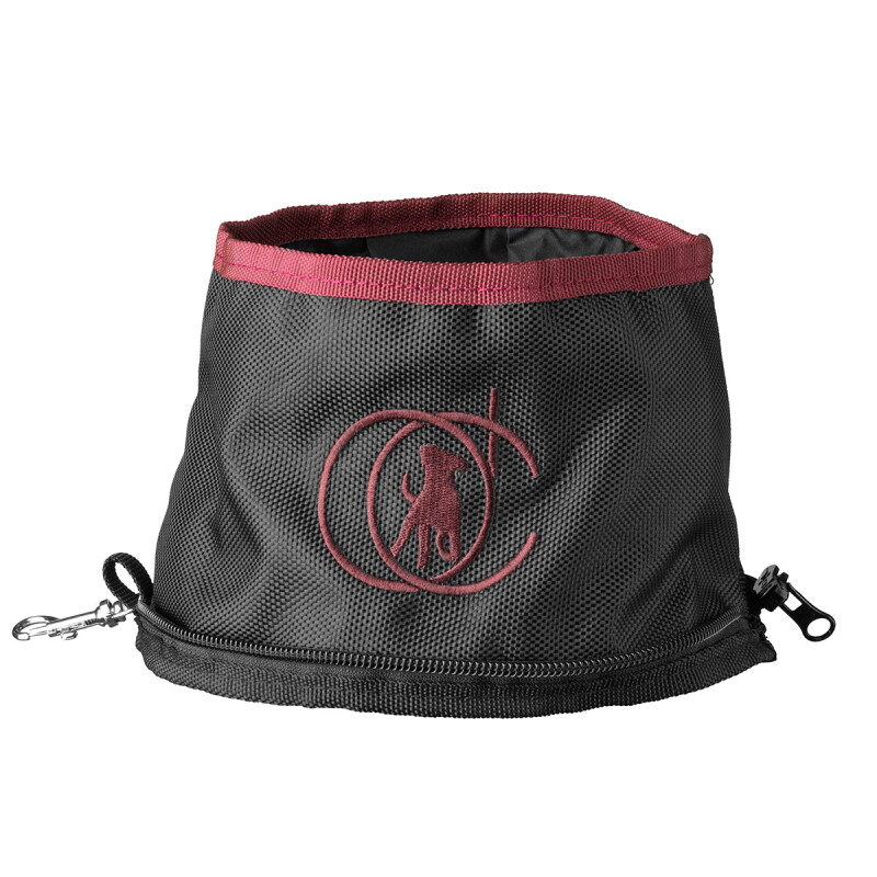 DogCoach Wassernapf - Burgundy