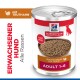 Hill's Science Plan Dose 'Adult 1-6' Hundefutter, Loaf-Pâté mit Truthahn; deutscher Text 'ERWACHSENER HUND'
