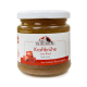 Pot de Tackenberg Kraftbrühe vom Rind (bouillon de bœuf) pour animaux, cuisiné à partir de viande fraîche, avec un couvercle blanc et une étiquette.