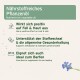 'Nährstoffreiches Pflanzenöl' — verbessert Fell und Haut, unterstützt Stoffwechsel und Gesundheit, ideal für BARF/Rohfütterung.