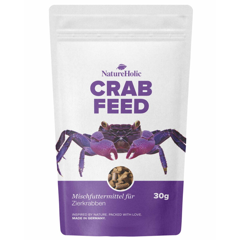 NatureHolic - Krabbenfeed - Krabbenfutter - 30g - Crabfeed