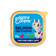 Edgard Cooper cat paté tray, Salmon and Chicken 85g, Paté for Adult Cats, blue label with illustrated cat