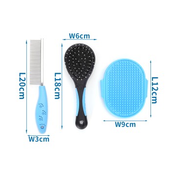 - 4in1 Bürsten Set - Hundebürste - Katzenbürste