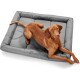 Hundematte Vermont grau S