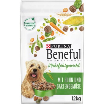 Purina Wohlfühlgewicht mit Huhn und Gartengemüse 12 kg