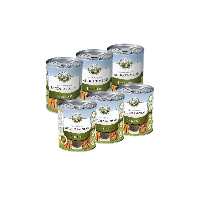Bellfor Starter-Paket mit Landgut-Menü &amp; Naturfarm-Menü