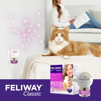 FELIWAY Classic - Diffuseur + Recharge anti-stress calmant 48ml