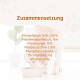 Hund frisst aus Schüssel; überlagert der Text 'Zusammensetzung: Pferdefleisch 84%, 15% Brühe, 1% Vitamine'.