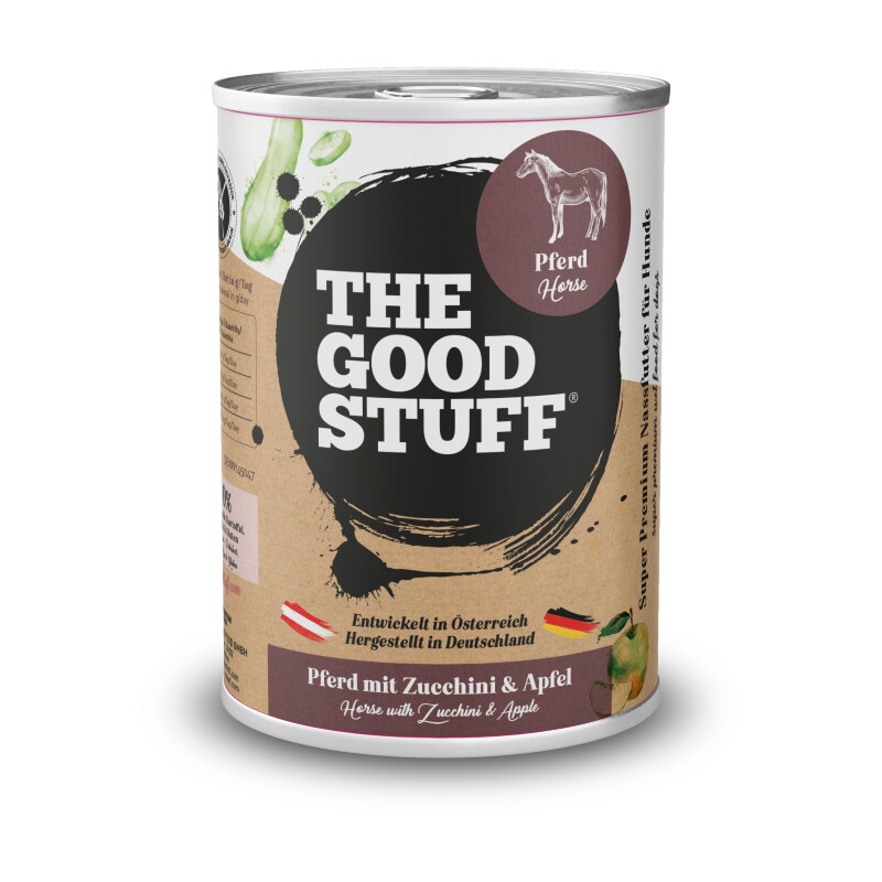 The Goodstuff Pferd mit Zucchini & Apfel 6x400 g