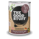 Dose 'THE GOOD STUFF' Tiernahrung – 'Pferd mit Zucchini & Apfel', Pferde-Logo.