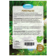 Verpackung des Produkts Aquaris POND Mud EX mit Anwendungshinweisen, Dosierungsempfehlungen und Ansprüchen zur Verbesserung der Wasserqualität.