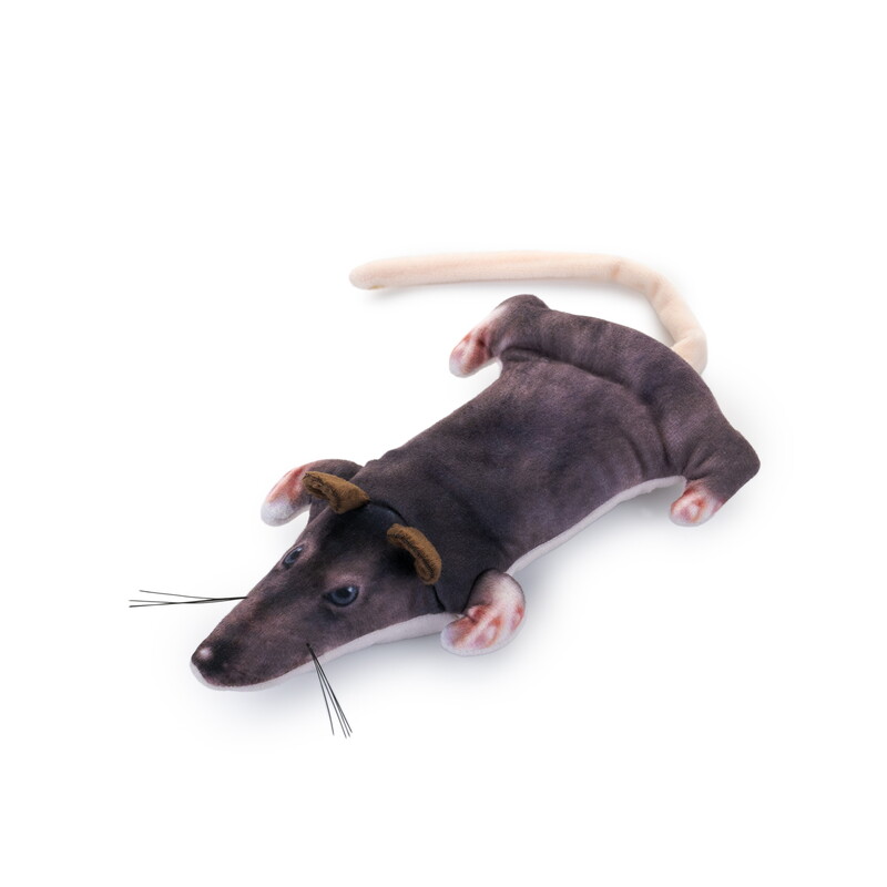PetTec interaktives Plüschtier für Katzen - Ratte
