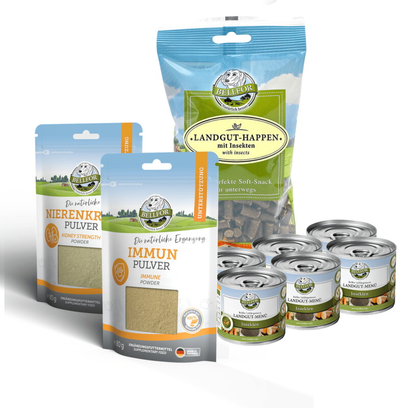 Bellfor Hypoallergenes Hundefutter Nass im Sparset für kleine Hunde 2,760 g