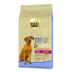Select Gold Maxi Adult hondenvoerzak, geschikt voor honden van meer dan 25 kg, gelabeld "Sensitive" met ingrediënten van paard en tapioca.