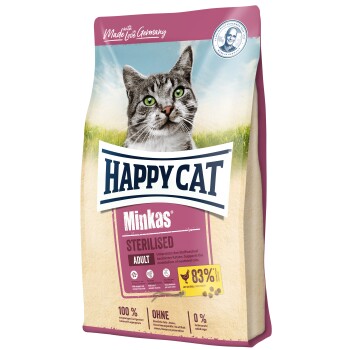 Happy Cat Minkas Sterilised Geflügel 10 kg
