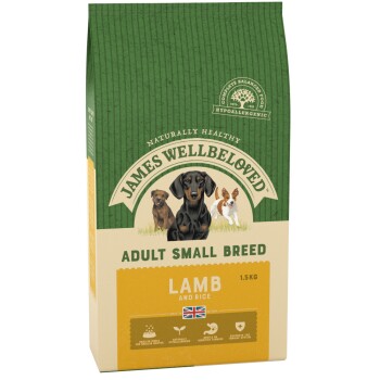 James wellbeloved small breed the range hotsell