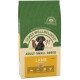 James Wellbeloved Adult Small Breed dog food, 1.5kg, featuring lamb and rice, with a green and beige packaging design.