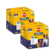 Zwei Schachteln Pedigree Dentastix Daily Oral Care, jede mit 56 Leckerlis, mit einem Hund auf der Vorderseite und ernährungsphysiologischen Angaben.