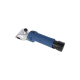 Elektrischer Haustierpflegeclipper mit blauem Griff und silberner Klinge, entworfen für effizientes Trimmen von Haustierhaaren.